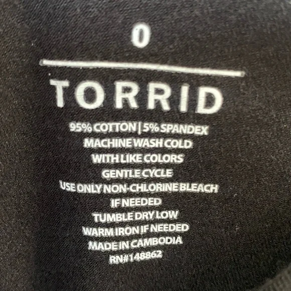 Torrid Full Length Fold Over Skirt Premium Leggings - Picture 5 of 10